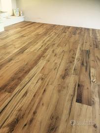 Pavimenti realizzati con legni antichi