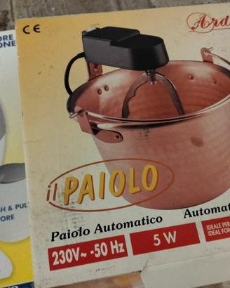  paiolo con  frullatore ad immersione omagg