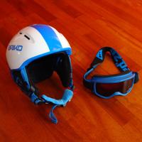 Casco sci BRIKO KODIAKINO + maschera sci