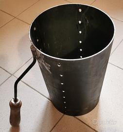 Ciminiera per accensione carbonella barbecue