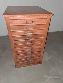 cassettiera da tipografo