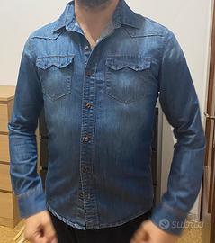 Camicia uomo in jeans