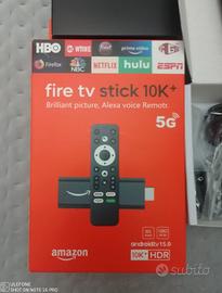 Fire TV Stick 10k android tv 5.0 -8/128 - Audio/Video In vendita a Napoli
