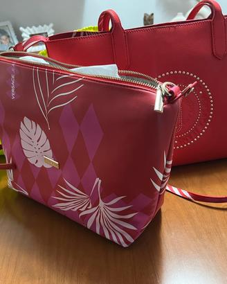 Borsa pelle  versace jeans