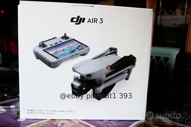 Drone DJI AIR 3 FLY MORE COMBO RC2 + GARANZIA
