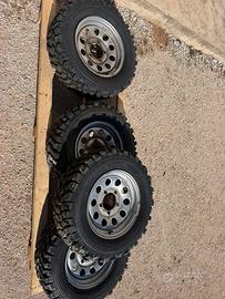 Cerchi e Gomme chiodate/tassellate suzuki