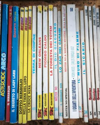 63 fumetti misti in blocco