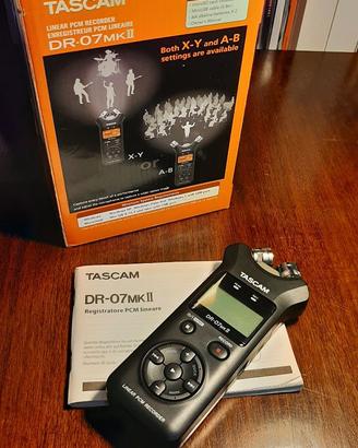 REGISTRATORE DIGITALE PORTATILE STEREO TASCAM DR-0