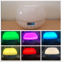 Lampada luce colorata sveglia suono alba tramonto