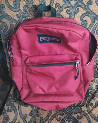 Zaino Jansport colore borgogna nuovo 