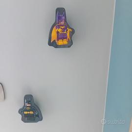 appendiabiti per cameretta bat man + bat girl