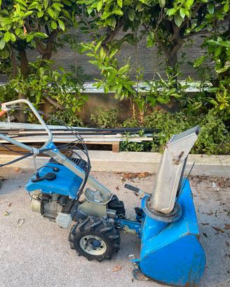Motocoltivatore BCS 205 con turbina neve