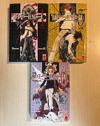 Death Note Manga (1,5,6)