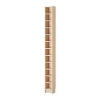 2 scaffali Ikea Gnedby porta CD/DVD