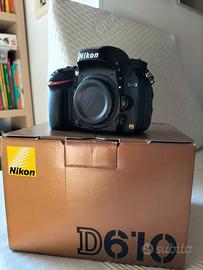Nikon D610 Digital Full Frame Camera (DLSR)