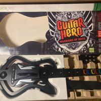 Guitar Hero Warrios of Rock chitarra bundle Xbox