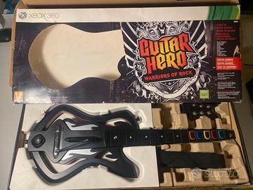 Guitar Hero Warrios of Rock chitarra bundle Xbox