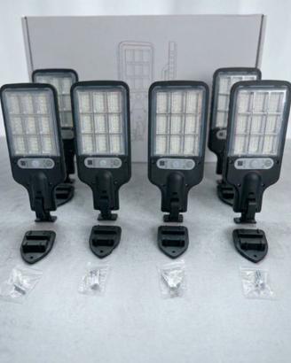 Set 6 Faretti Solari LED con Sensore 