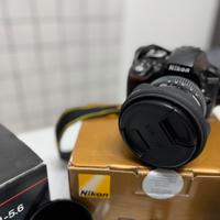 Nikon D3300 + obiettivo sigma 10-20 mm