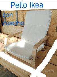 Poltrona Ikea Pello custom con cuscino