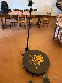 per cambio attività, pedana per fotobooth 360