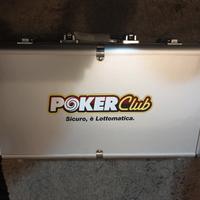 Poker set valigetta pokerclub