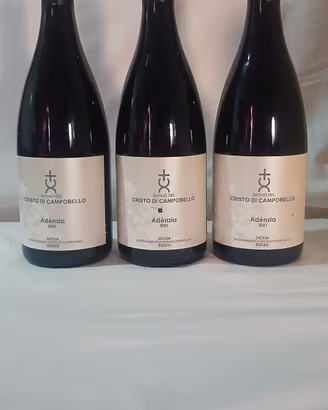 Tre Bottiglie anno 2021 pregiato vino Siciliano  