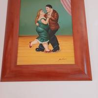 Quadro riproduzione Botero