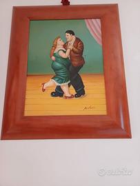 Quadro riproduzione Botero