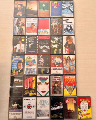 31 MUSICASSETTE ANNI OTTANTA