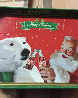 K7432-Vassoio Coca Cola Merry Christmas