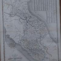 antica stampa mappa Stato Pontificio