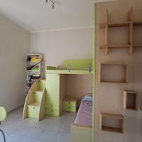 Cameretta letto a soppalco come nuova