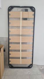 RETE LETTO SINGOLA A DOGHE NUOVA