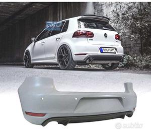 PARAURTI POSTERIORE VOLKSWAGEN VW GOLF 6 08- LOOK 