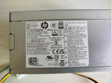 Alimentatore HP 180W 80 PLUS GOLD