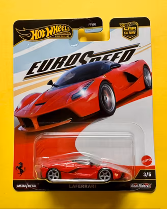 Hot Wheels Premium Euro Speed - Ferrari LaFerrari