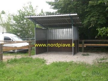 Capannina per paddock Nord Piave