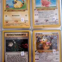 POKEMON carte 1 edizione 