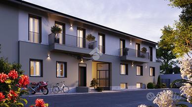 VILLA A SCHIERA A BRESSO