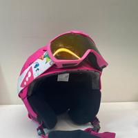 CASCO DA SCI COMPLETO DI OCCHIALI