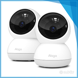 2 Telecamere da interno 3K, con app, NUOVE