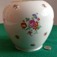 Vaso/potiche con coperchio porc.Bavaria, d'epoca