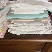 lenzuola singole di cotone.