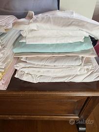lenzuola singole di cotone.
