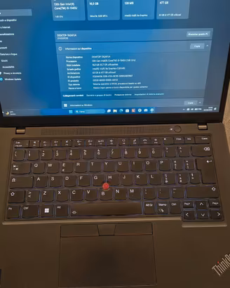 THINKPAD L14 GEN 4 i5 1345U SSD 512 GB RAM 16 GB