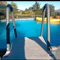 Piscina rotonda 5,50mt alta 1,32