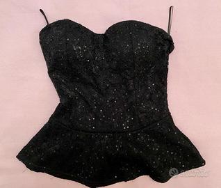 Top paillettes