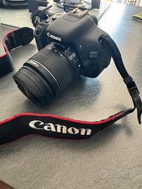 Canon fotocamera più supporto 3 piedi