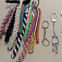 Portachiavi Scoubidou ed altri [vintage]